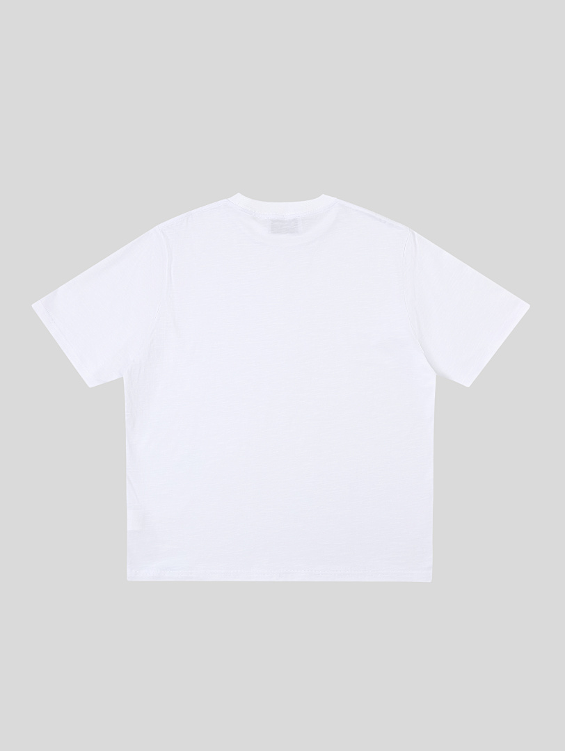 On Running 200Gsm Union Kingdom 100% Slub Cotton Regular Fit Blank T-Shirt - Image 4