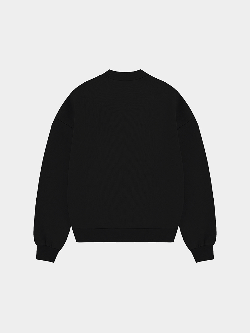 On Running 630Gsm Union Kingdom Boxy Cropped Fit Blank Crewneck - Image 54