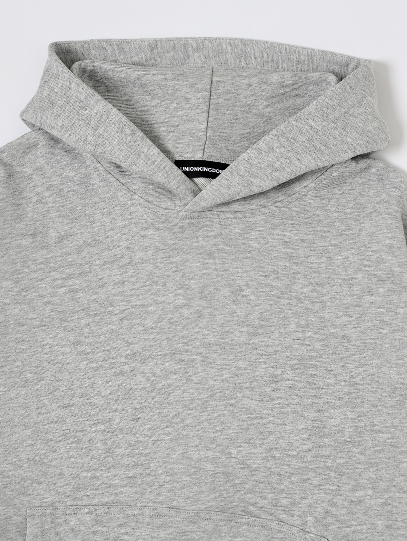 On Running 360Gsm Union Kingdom 100% Cotton French Terry Boxy Cropped Fit Hoodie - Image 4