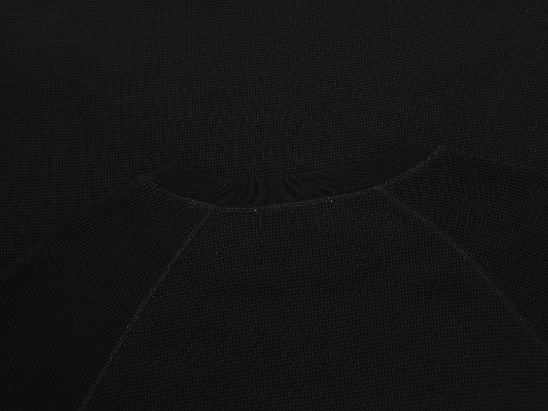 On Running 380Gsm Union Kingdom 100% Cotton Waffle Weave Soft Raglan Long Sleeve - Image 25