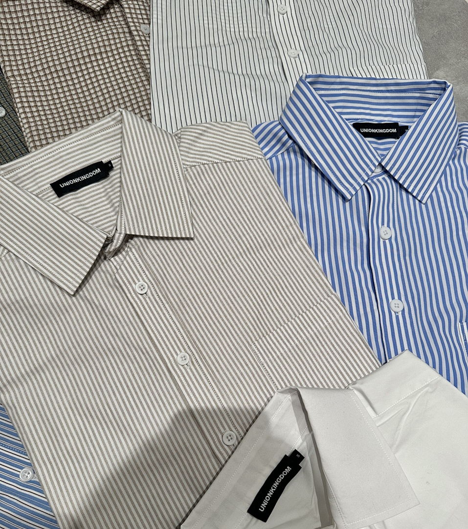 On Running [Restocking]180Gsm 100% Cotton Oxford Weave Boxy Cropped Fit Long-Sleeved Shirt - Image 23