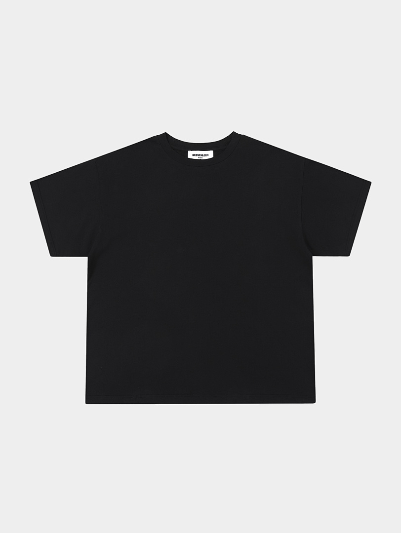 On Running 150Gsm Union Kingdom 100% Raw Cotton Relaxed Boxy Fit Blank T-Shirt - Image 12