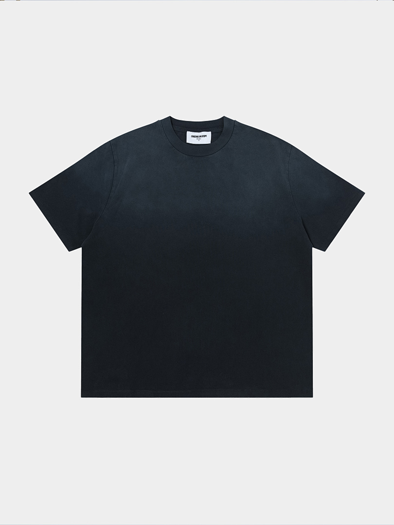 On Running 320Gsm Union Kingdom Vintage Washed 100% Cotton Regual Shoulder Blank T-Shirt - Image 11