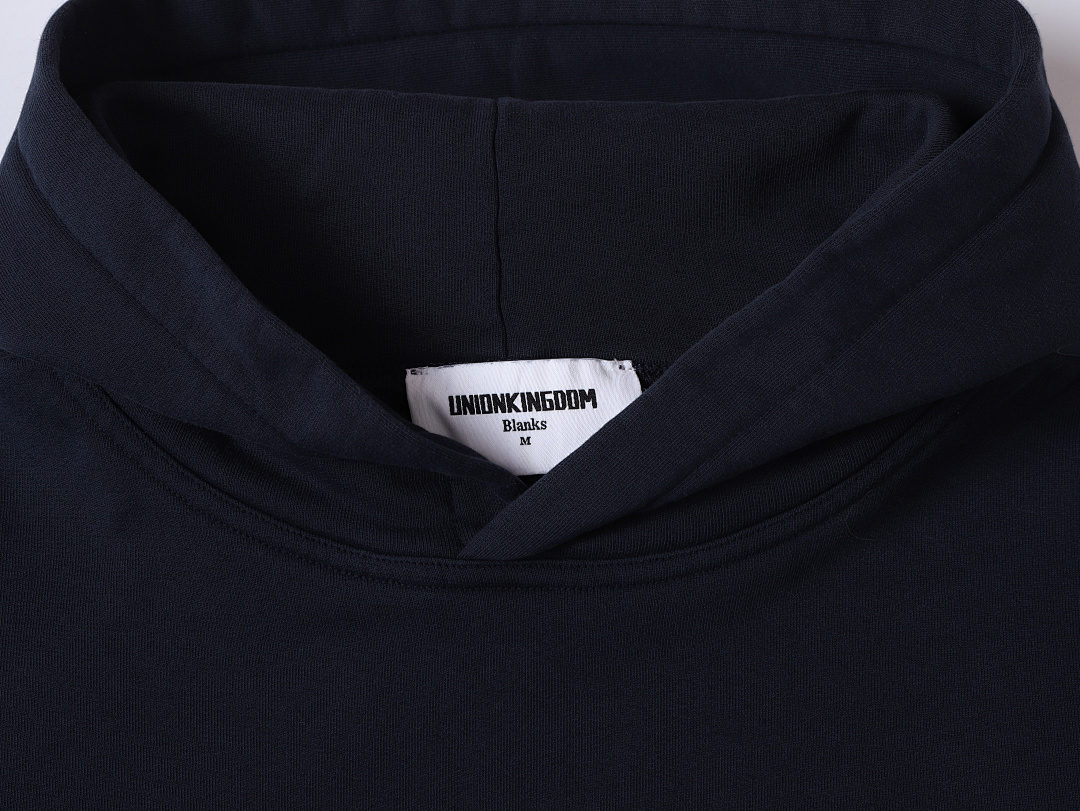 On Running 420Gsm Union Kingdom Terry Faric 100% Cotton Cropped Fit Blank Hoodie - Image 38