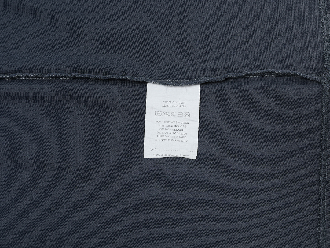 On Running 250Gsm Union Kingdom Vintage Washed 100% Cotton Loose Fit Blank T-Shirt - Image 9