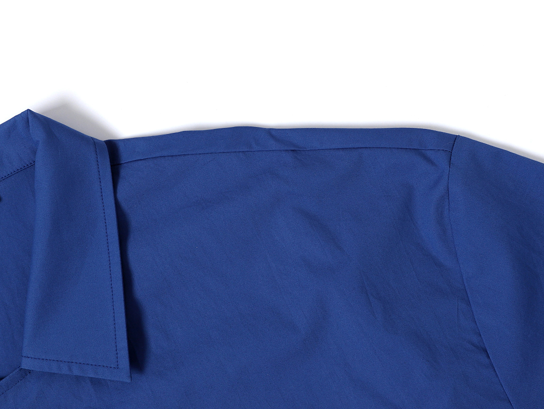 On Running 110Gsm Union Kingdom 100% Cotton Boxy Cropped Fit Cuban Shirt - Image 5