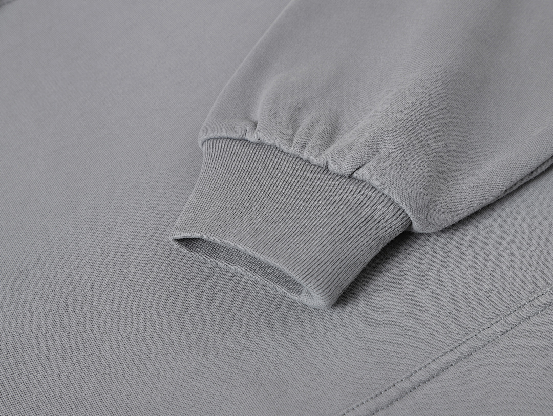 On Running 420Gsm Union Kingdom Terry Faric 100% Cotton Cropped Fit Blank Hoodie - Image 32
