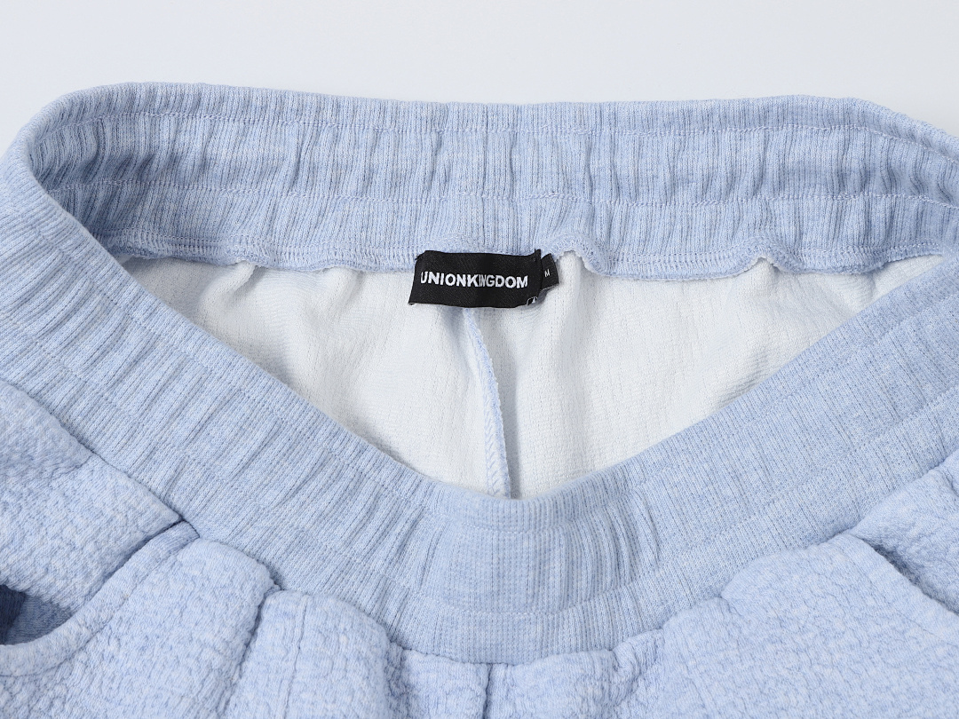 On Running 380Gsm Union Kingdom Bubble Texture Soft Boxy Cropped Fit Tracksuit - Image 34