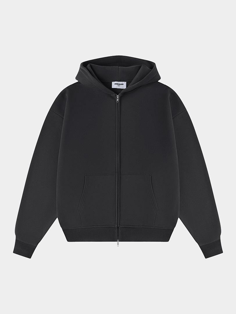 On Running 360Gsm Union Kingdom Loose Fit Blank Zip-Up Hoodie And Tracksuit - Image 25
