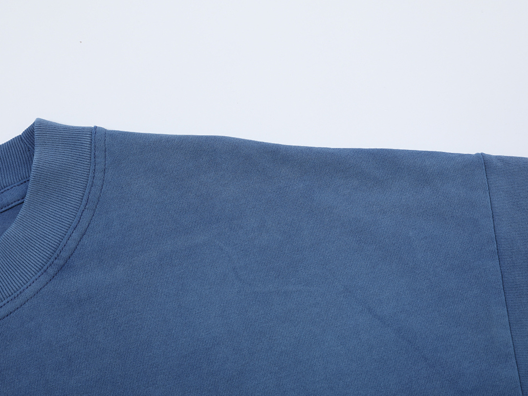 On Running 250Gsm Union Kingdom Vintage Washed 100% Cotton Loose Fit Blank T-Shirt - Image 15