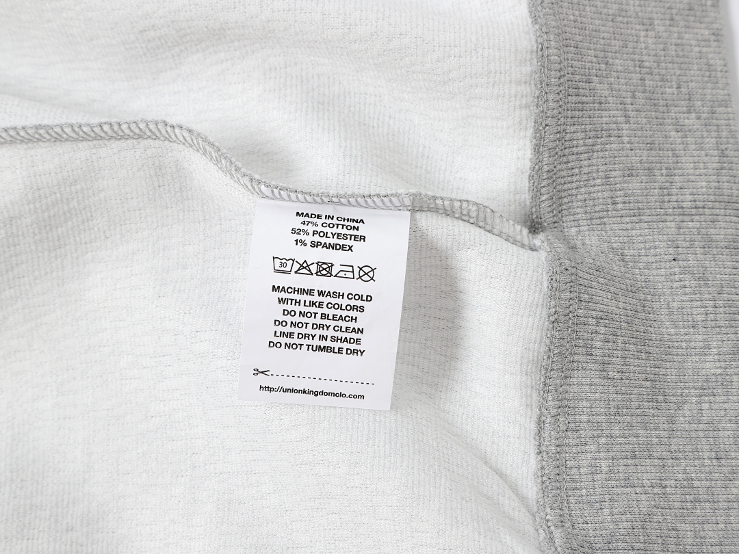 On Running 380Gsm Union Kingdom Bubble Texture Soft Boxy Cropped Fit Tracksuit - Image 50
