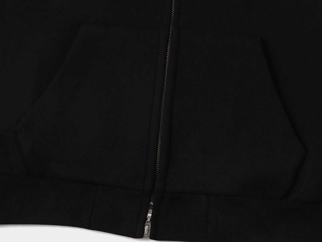 On Running 630Gsm Union Kingdom Boxy Cropped Fit Blank Zip-Up - Image 55