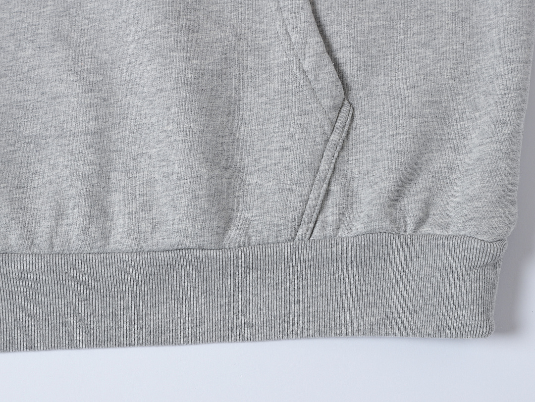 On Running 420Gsm Union Kingdom Terry Faric 100% Cotton Cropped Fit Blank Hoodie - Image 25