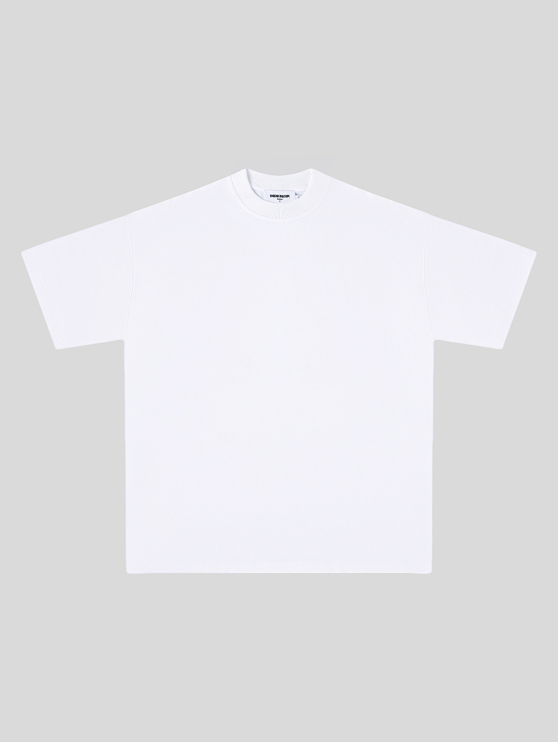 On Running 320Gsm Union Kingdom 100% Cotton Loose Fit Blank T-Shirt - Image 47
