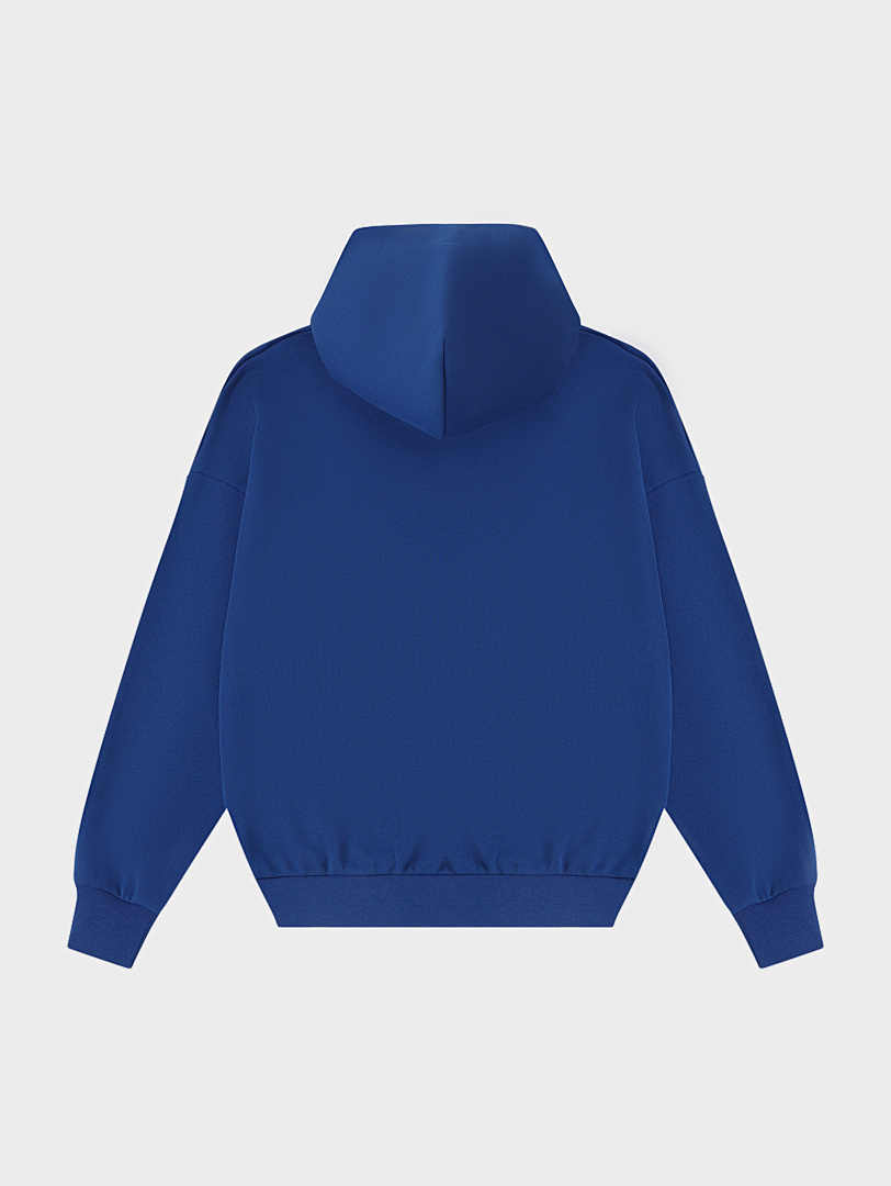 On Running 450Gsm Union Kingdom 100% Cotton Boxy Chemical Blue Blank Tracksuits - Image 6