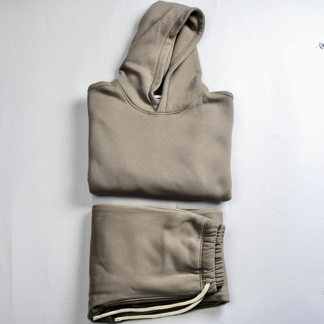 On Running 360Gsm Union Kingdom Loose Fit Blank Zip-Up Hoodie And Tracksuit - Image 81