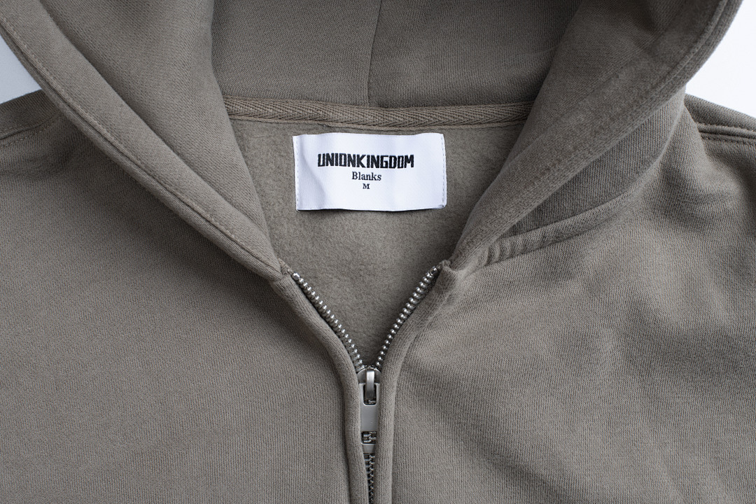 On Running 360Gsm Union Kingdom Loose Fit Blank Zip-Up Hoodie And Tracksuit - Image 74