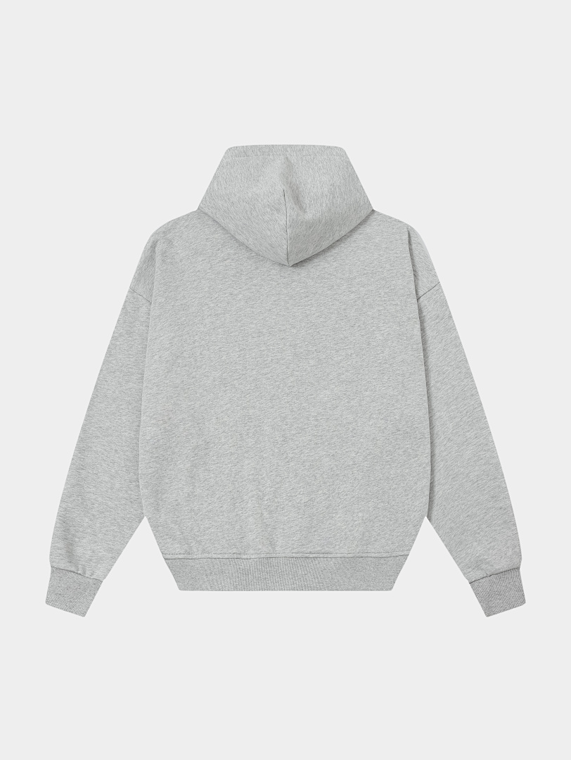 On Running 360Gsm Union Kingdom 100% Cotton French Terry Boxy Cropped Fit Zip-Up - Image 3