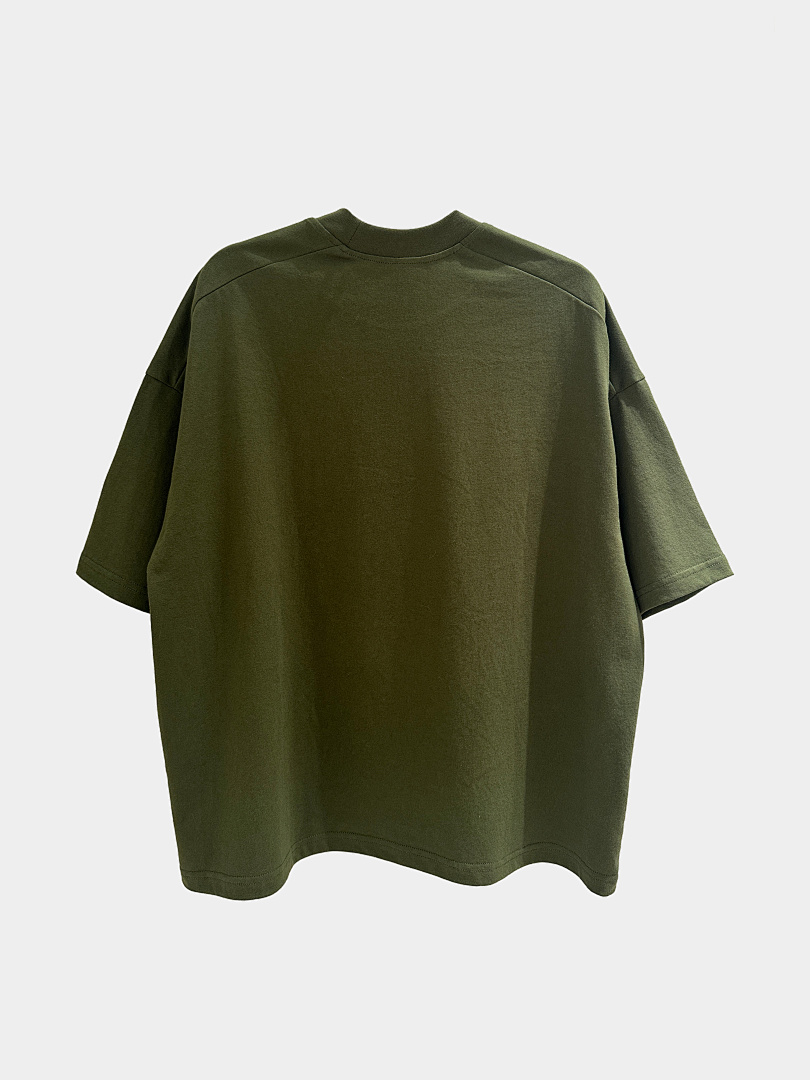 On Running 240Gsm Union Kingdom 100% Cotton Boxy Cropped Fit Blank T-Shirt - Image 52