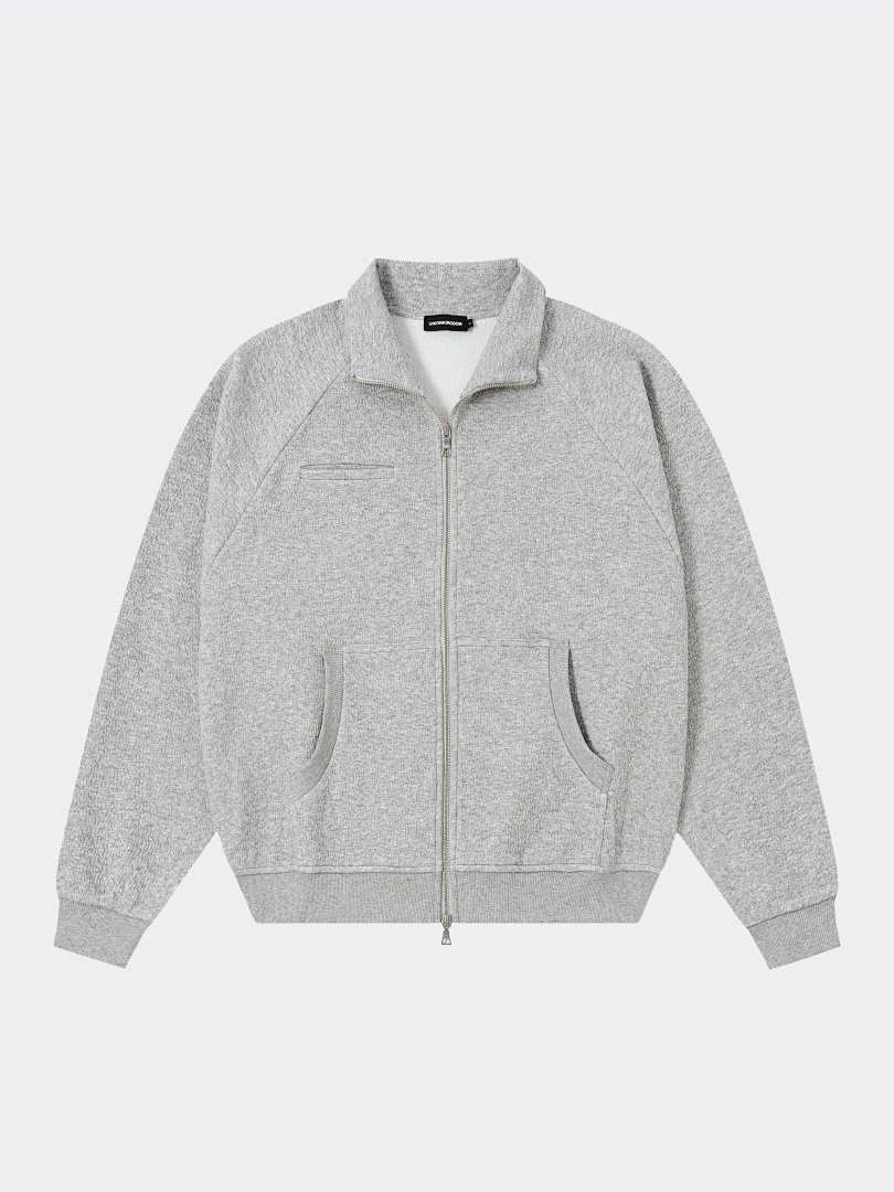 On Running 380Gsm Union Kingdom Bubble Texture Soft Boxy Cropped Fit Tracksuit - Image 42