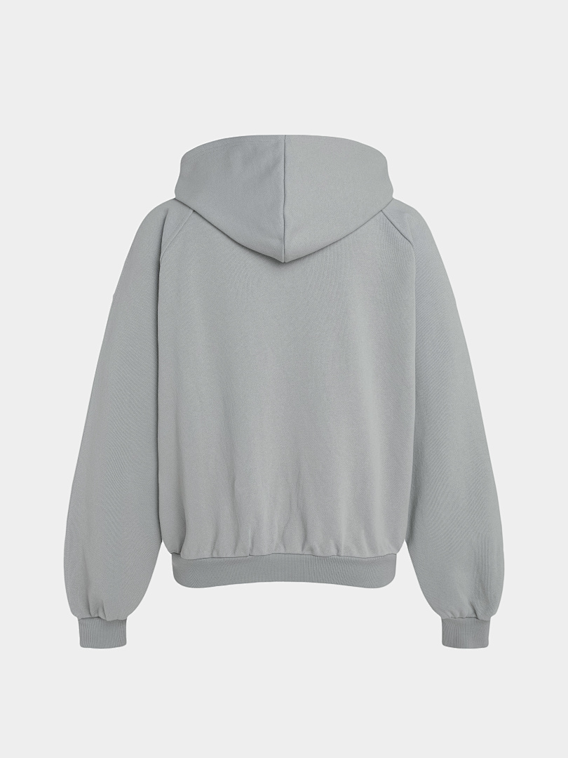 On Running 480Gsm Union Kingdom 100% Cotton French Terry Raglan Boxy Cropped Fit Hoodie - Image 20