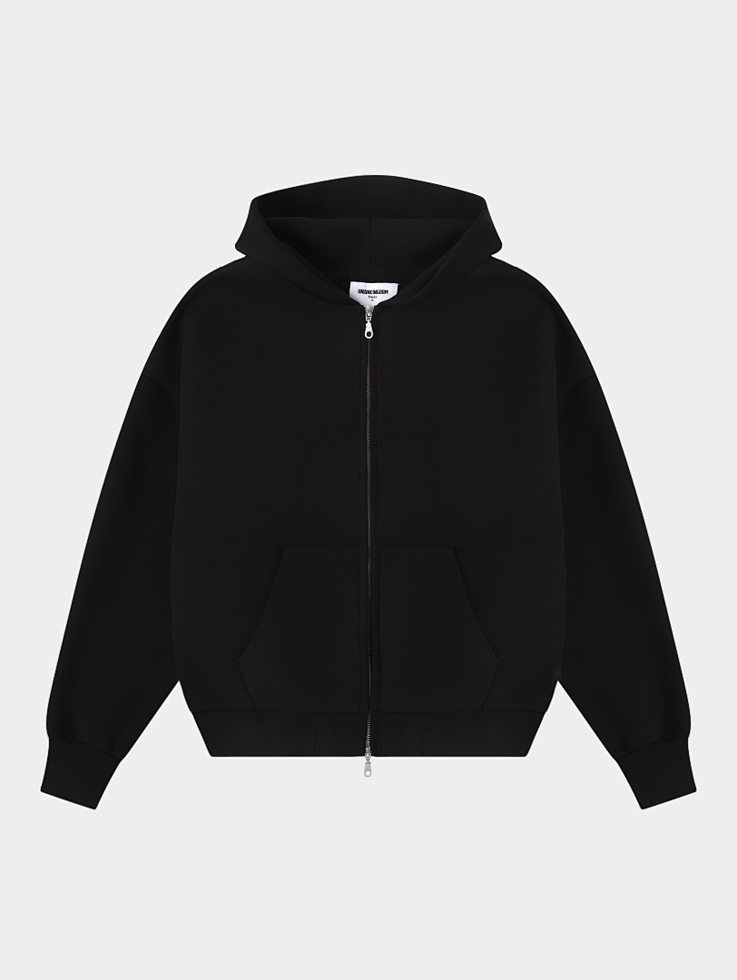 On Running 630Gsm Union Kingdom Boxy Cropped Fit Blank Zip-Up - Image 50
