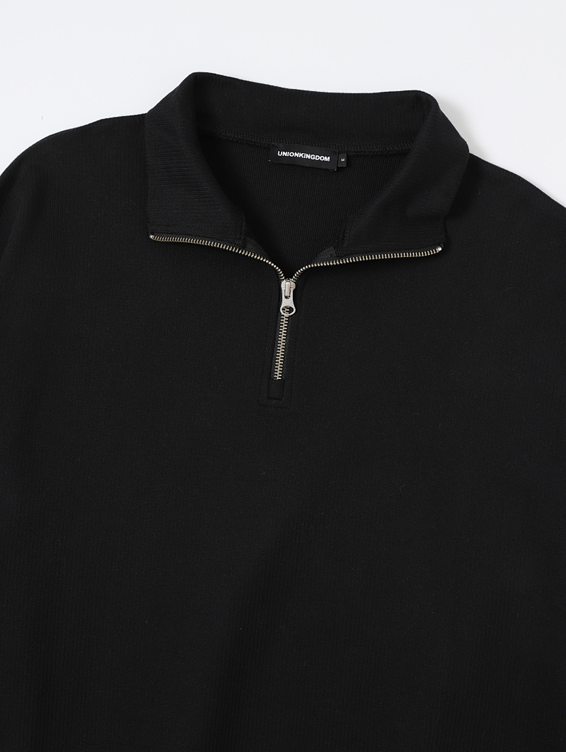 On Running 360Gsm Union Kingdom 100% Cotton Boxy Cropped Fit Quarter-Zip Sweatshirt - Image 21