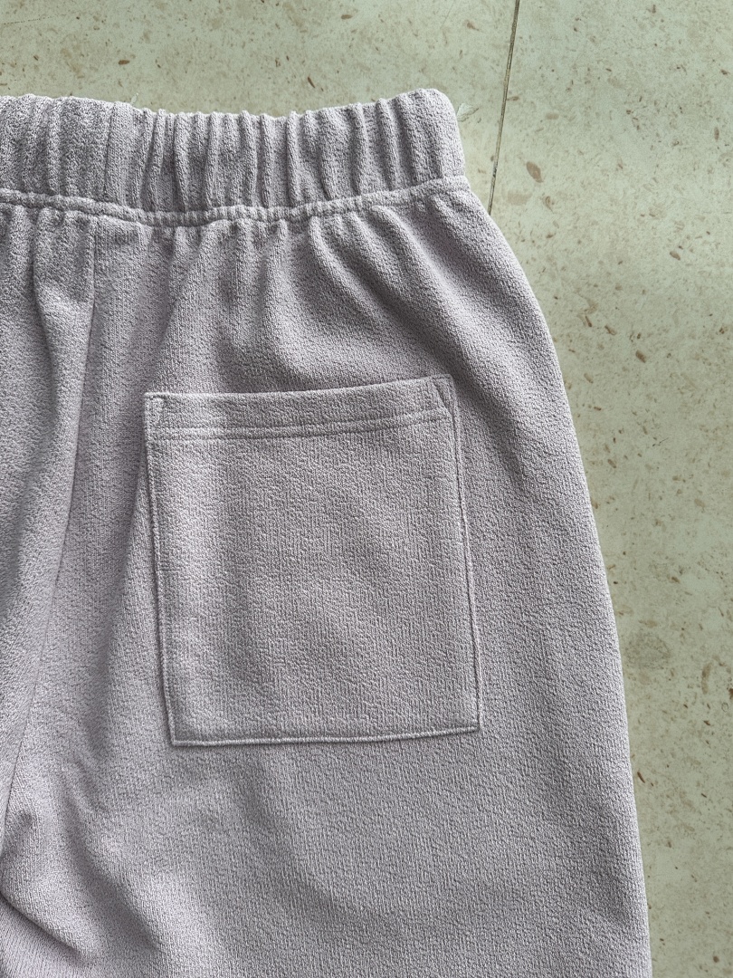 On Running 400Gsm Union Kingdom Coarse Needle Texture Blank Shorts - Image 64