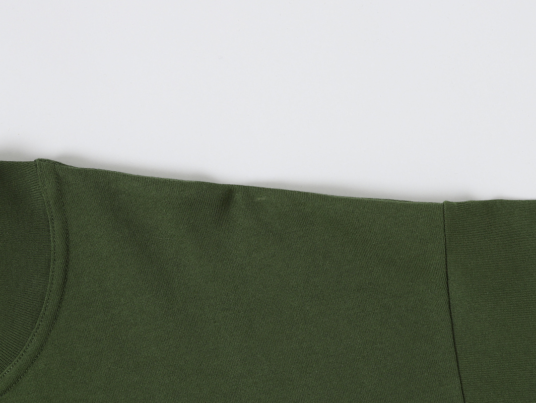 On Running 250Gsm Union Kingdom 100% Cotton Loose Fit Blank T-Shirt - Image 8