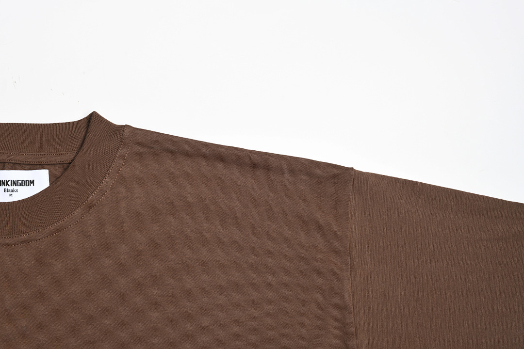 On Running 220Gsm Union Kingdom 100% Cotton Loose Fit Blank T-Shirt - Image 35