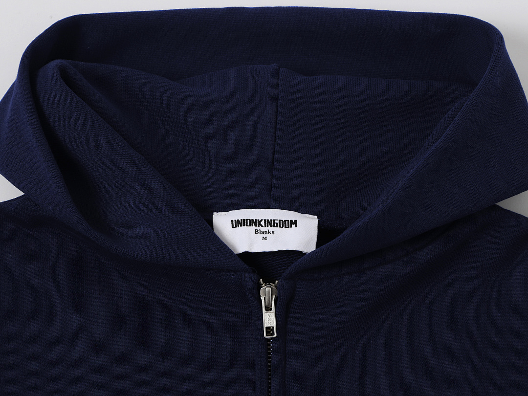 On Running 480Gsm Union Kingdom 100% Cotton French Terry Boxy Cropped Fit Zip-Up - Image 45