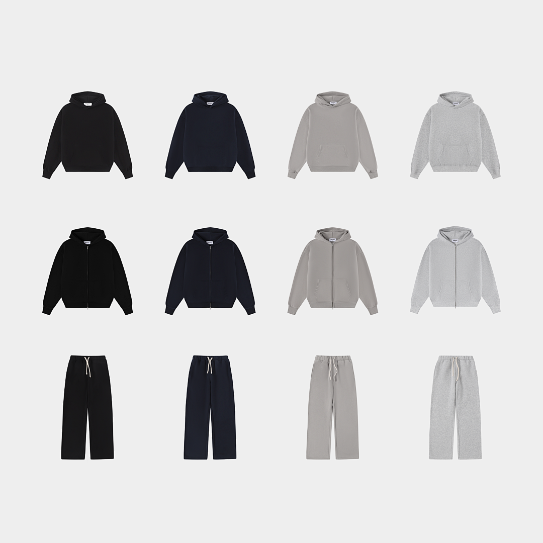 On Running 360Gsm Union Kingdom Boxy Loose Fit Hoodie And Tracksuit - Image 82