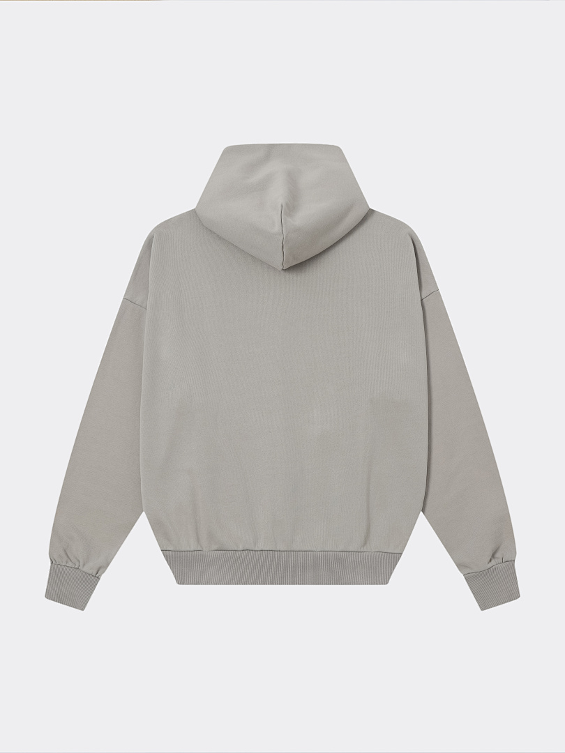 On Running 480Gsm Union Kingdom 100% Cotton French Terry Boxy Cropped Fit Zip-Up - Image 15