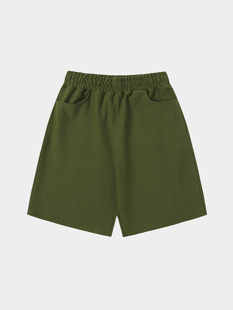 On Running 350Gsm/420Gsm Terry Texture T-Shirt And Shorts Set - Image 50