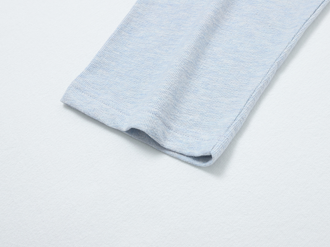 On Running 250Gsm Union Kingdom 100% Cotton Terry Texture Raglan Soft Long Sleeve - Image 16