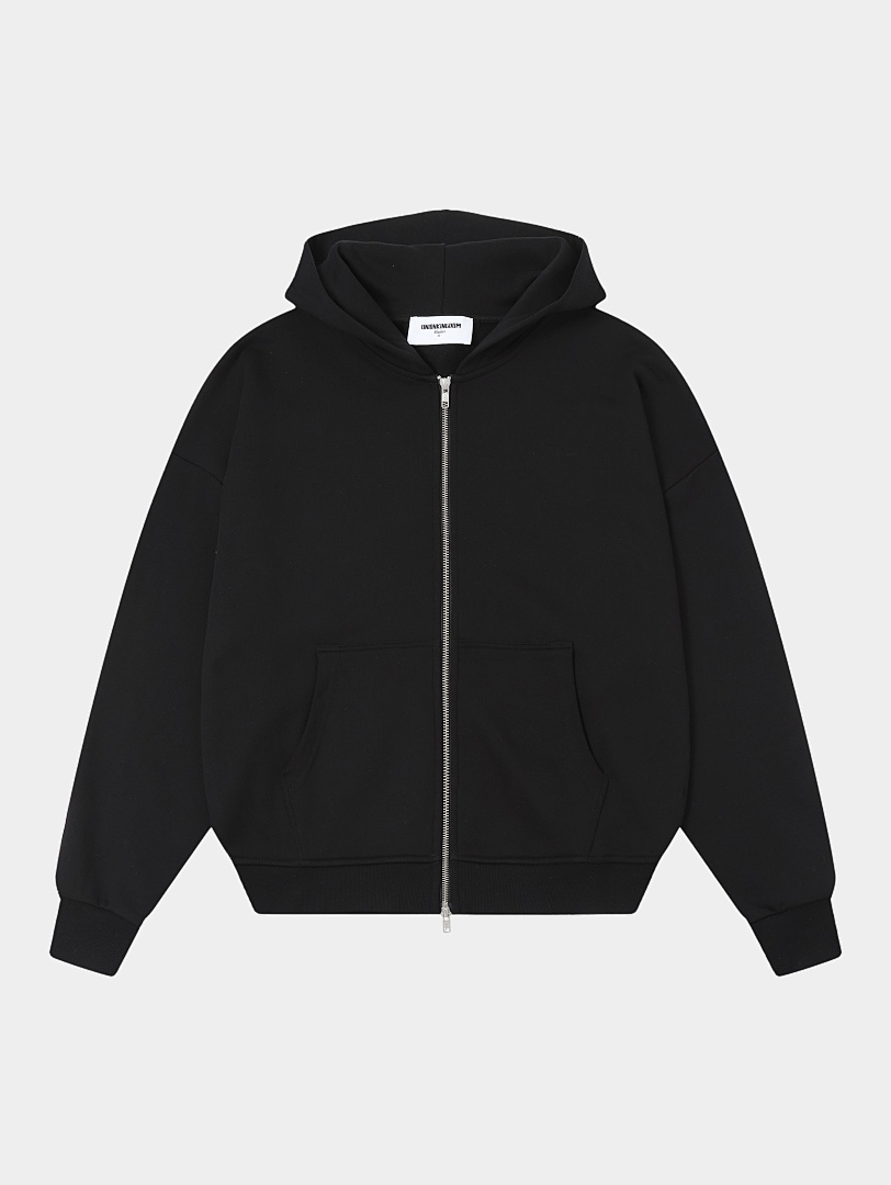 On Running 360Gsm Union Kingdom 100% Cotton French Terry Boxy Cropped Fit Zip-Up - Image 38