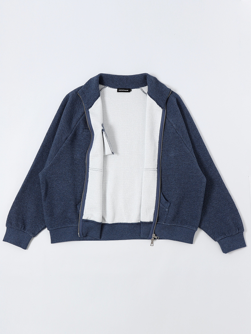 On Running 380Gsm Union Kingdom Bubble Texture Soft Boxy Cropped Fit Tracksuit - Image 5