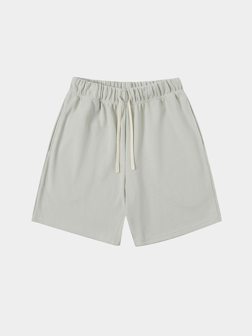 On Running 400Gsm Union Kingdom Coarse Needle Texture Blank Shorts - Image 12