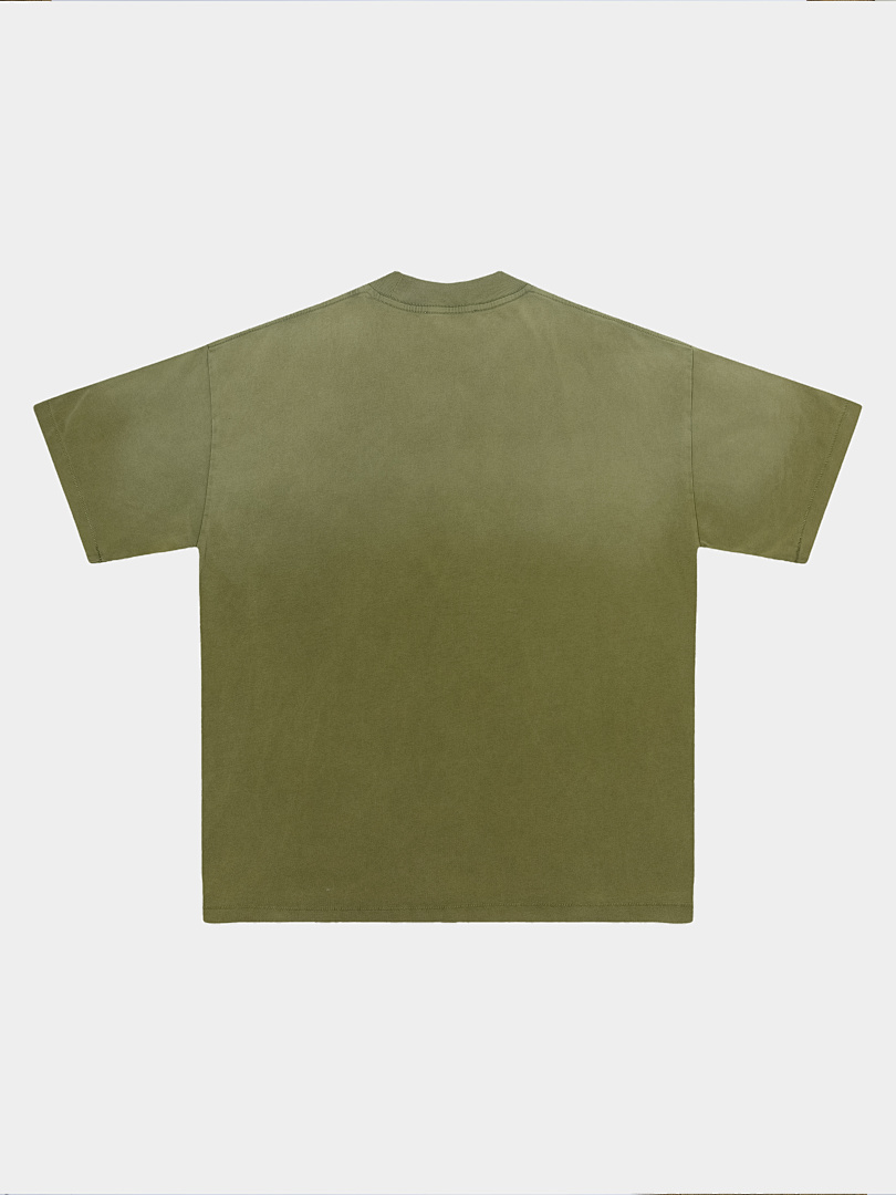 On Running 250Gsm Union Kingdom Vintage Washed 100% Cotton Loose Fit Blank T-Shirt - Image 21