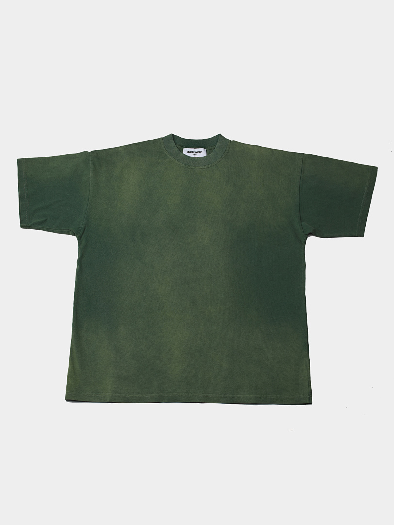 On Running 220Gsm Union Kingdom Vintage Washed 100% Cotton Loose Fit Blank T-Shirt - Image 10