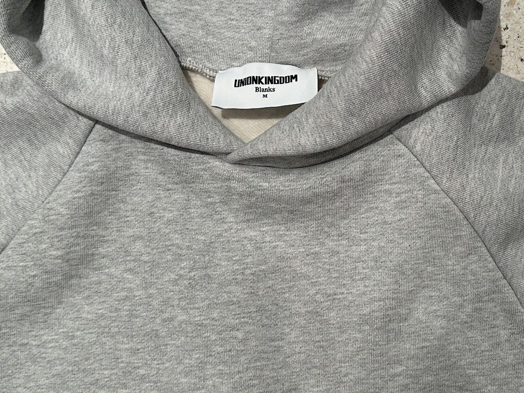 On Running 600Gsm Union Kingdom 100% Cotton Fleece Cropped Fit Hoodie And Baggy Sweatpants - Image 105