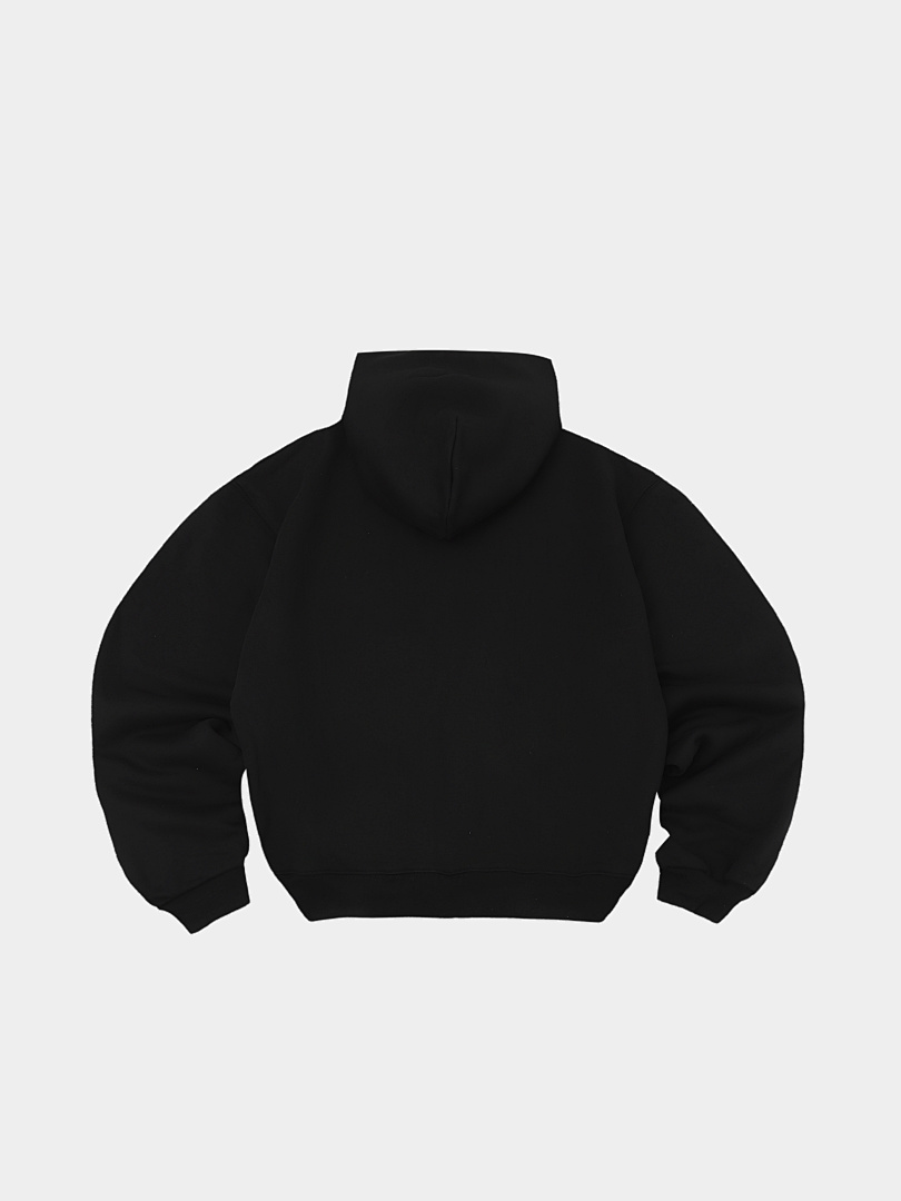 On Running 480Gsm Union Kingdom 100% Cotton Fleece Cropped Fit Zip-Up - Image 21