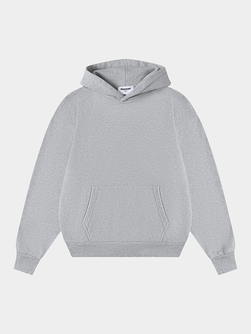 On Running 420Gsm Union Kingdom Terry Faric 100% Cotton Cropped Fit Blank Hoodie - Image 20