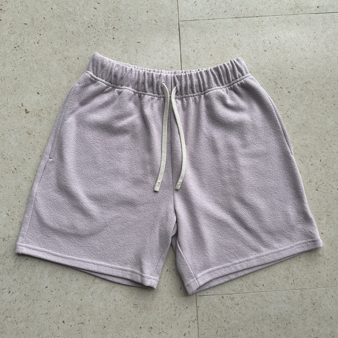 On Running 400Gsm Union Kingdom Coarse Needle Texture Blank Shorts - Image 60