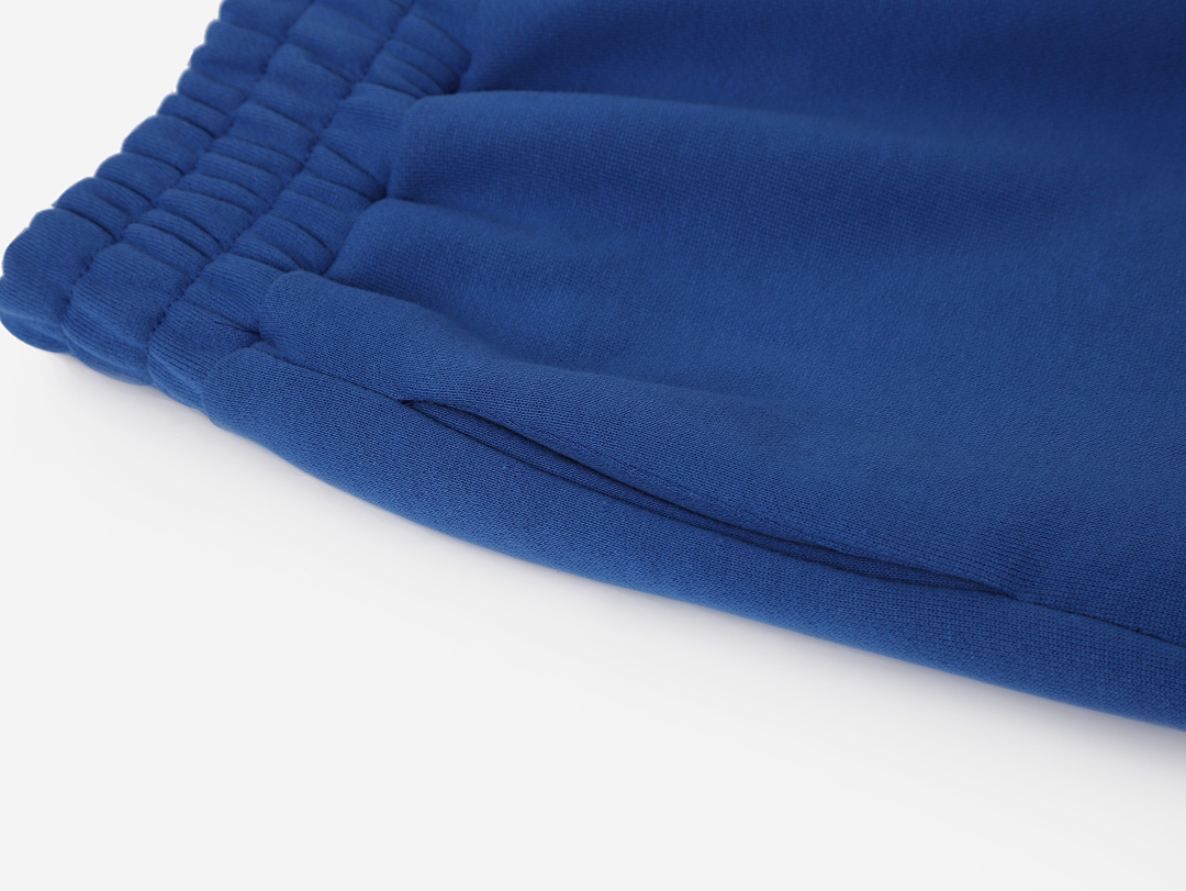 On Running 450Gsm Union Kingdom 100% Cotton Boxy Chemical Blue Blank Tracksuits - Image 14