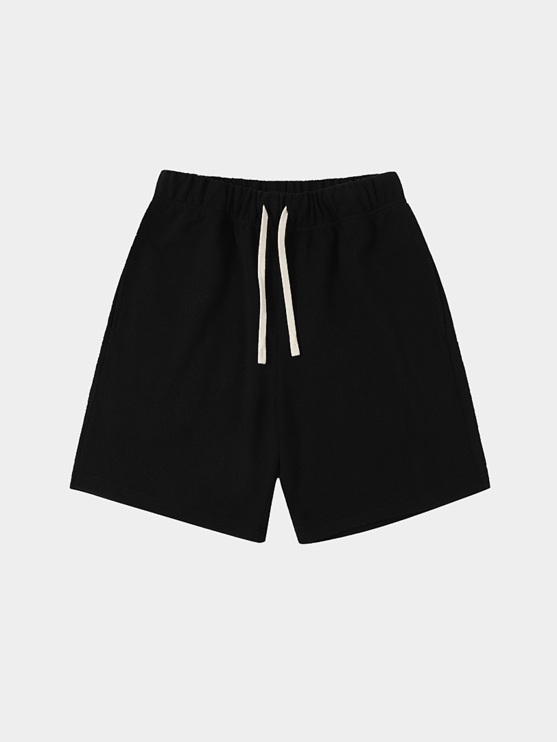 On Running 400Gsm Union Kingdom Coarse Needle Texture Blank Shorts - Image 4