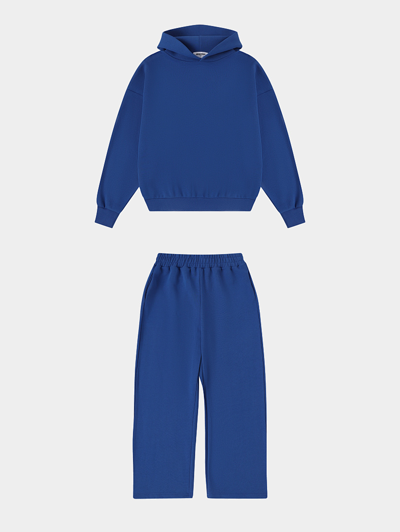 On Running 630Gsm Union Kingdom Boxy Cropped Fit Blank Tracksuits - Image 99