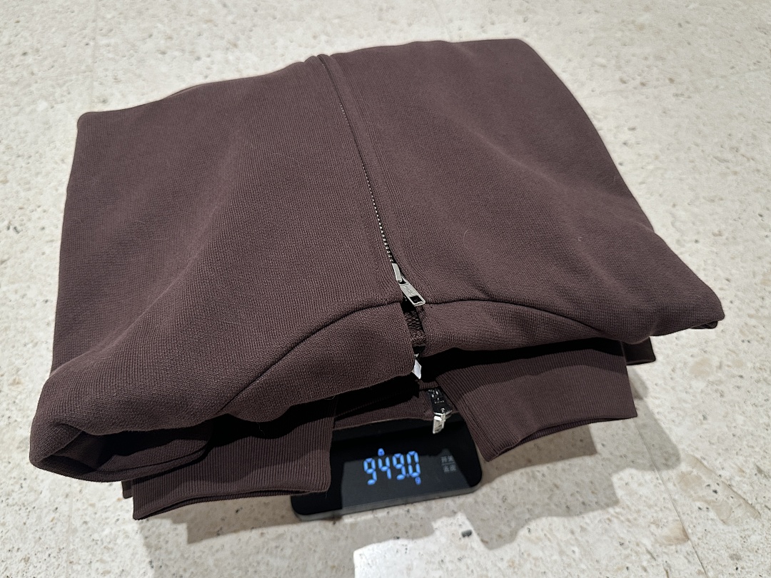 On Running 480Gsm Union Kingdom 100% Cotton French Terry Boxy Cropped Fit Zip-Up - Image 61