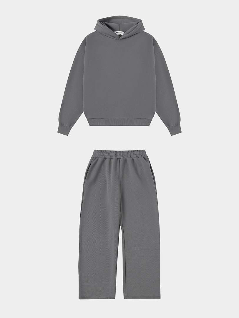 On Running 500Gsm Union Kingdom Orlon Fleece Boxy Cropped Fit Blank Tracksuits - Image 58