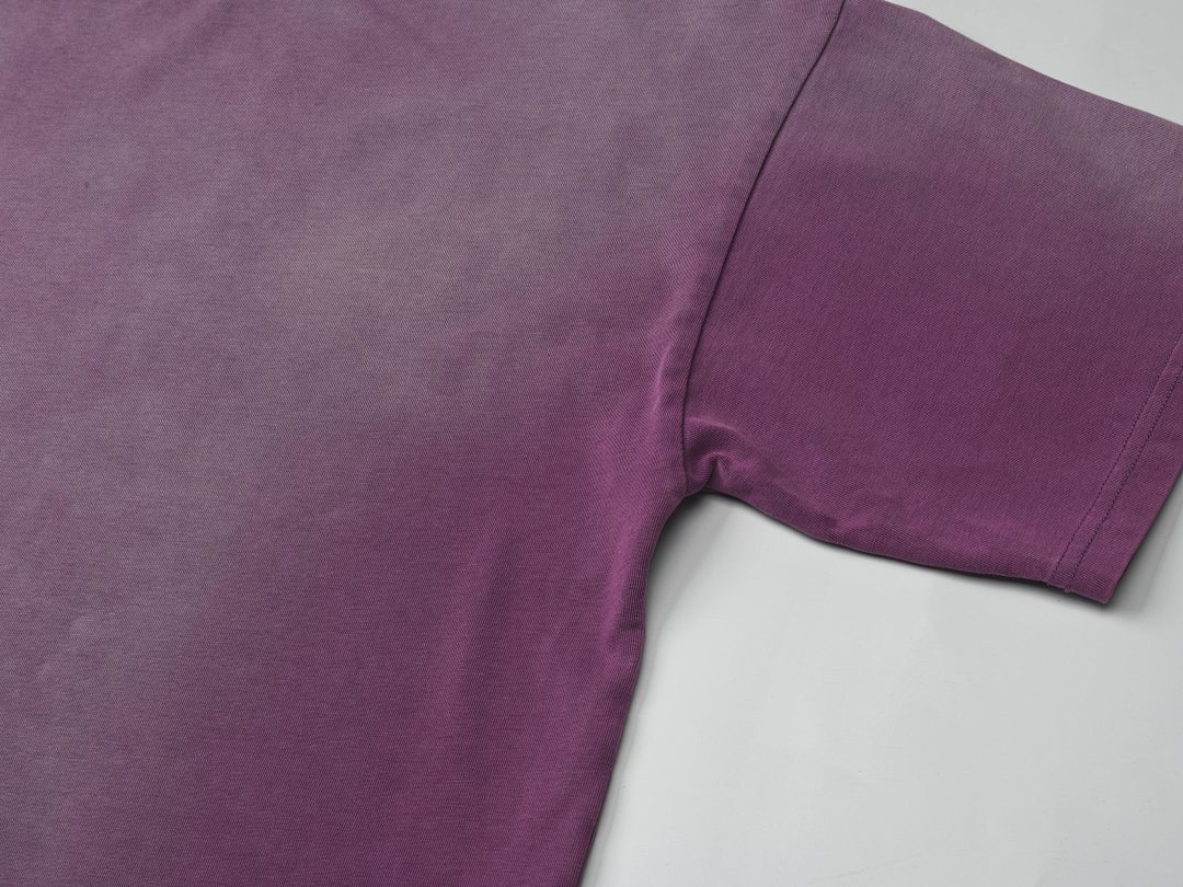 On Running 220Gsm Union Kingdom Vintage Washed 100% Cotton Loose Fit Blank T-Shirt - Image 4
